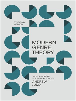 cover image of Modern Genre Theory